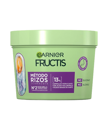 MASCARILLA CAPILAR FRUCTIS RIZOS B/370 ML