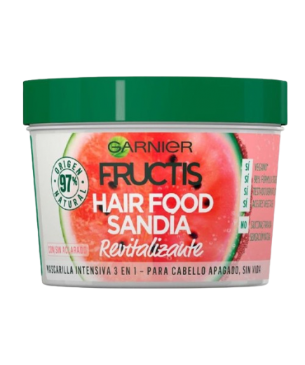 MASCARILLA CAPILAR FRUCTIS SANDIA B/390 ML 