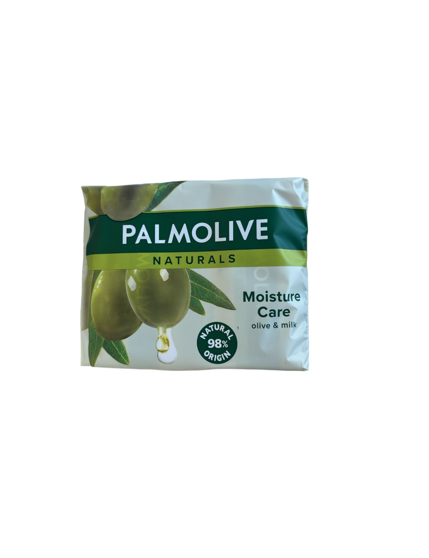 JABON PASTILLA PALMOLIVE OLIVE & MILK PACK-4