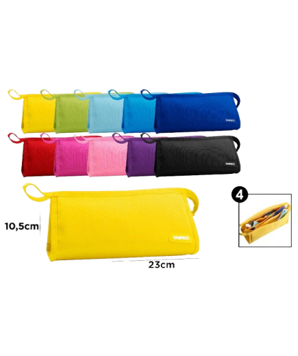 PP ESTUCHE SAMPACK COLOR 2 CREMALLERAS  UD