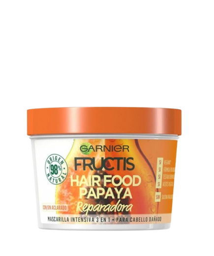 MASCARILLA CAPILAR FRUCTIS  PAPAYA B/390 ML