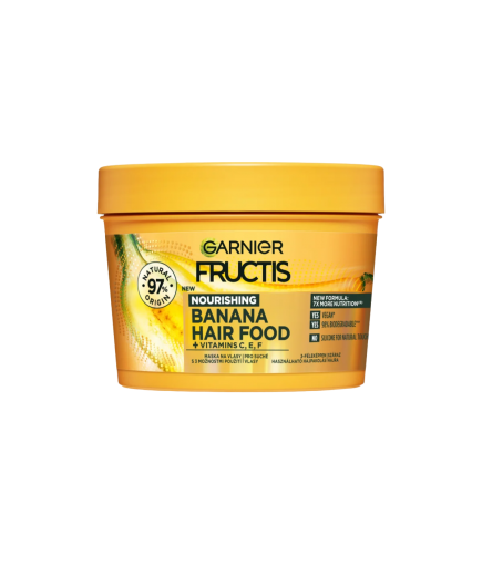 MASCARILLA CAPILAR FRUCTIS BANANA B B/390 ML