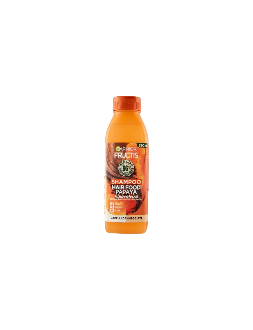 CHAMPU FRUCTIS HAIR FOOD PAPAYA B/350 ML