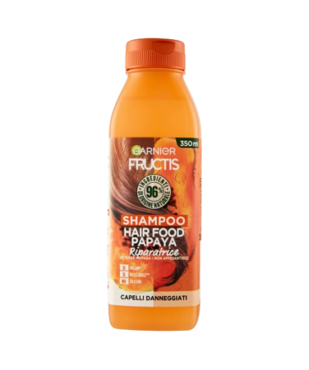 CHAMPU FRUCTIS HAIR FOOD PAPAYA B/350 ML