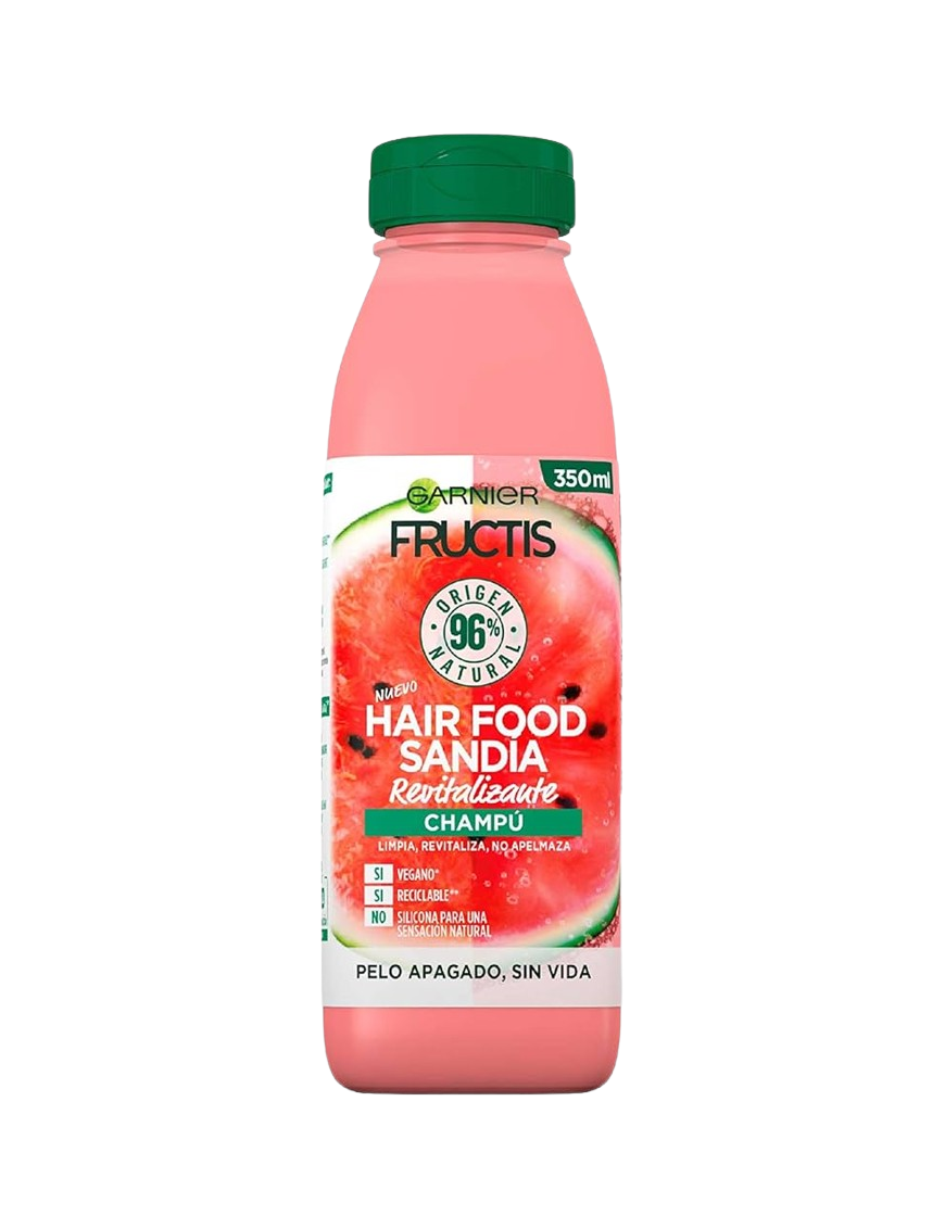 CHAMPU FRUCTIS HAIR FOOD SANDIA B/350 ML