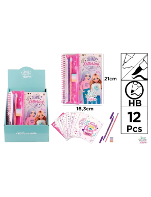 PP CUADERNO MP LETTERING SET UD