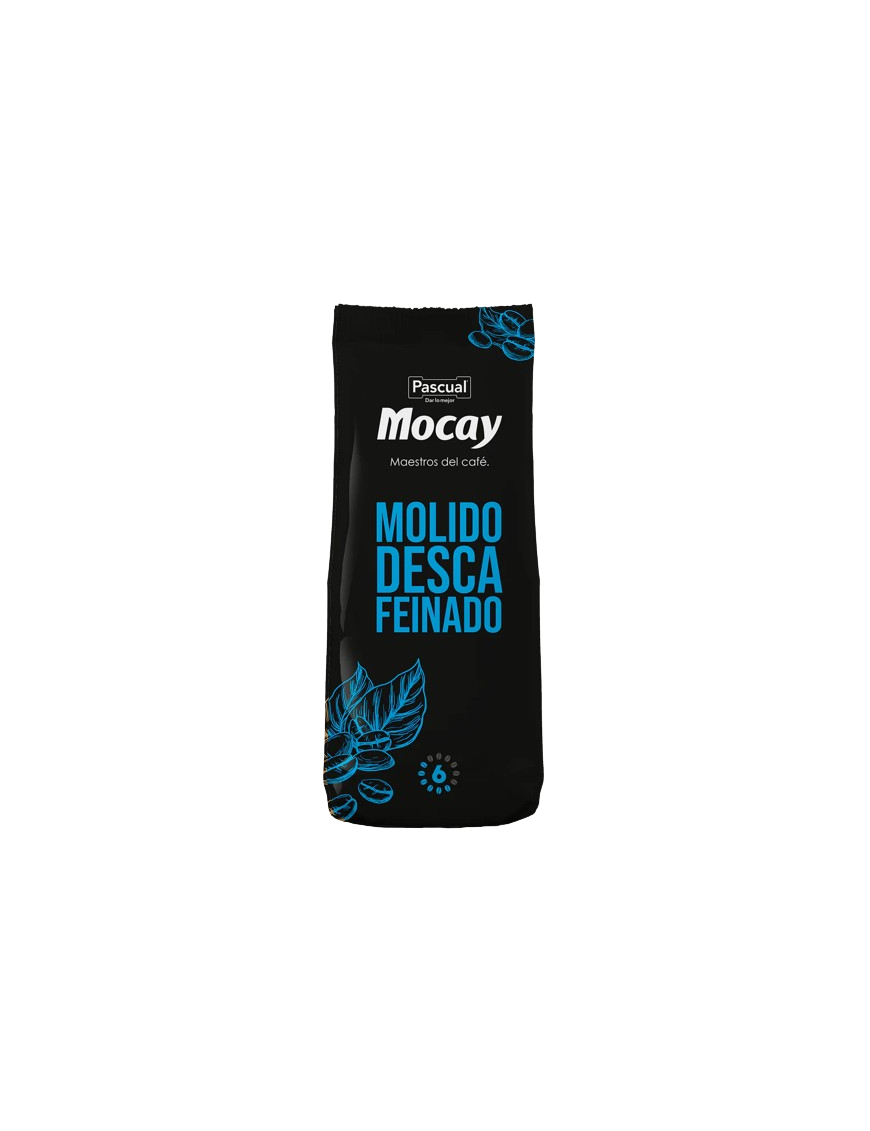 CAFE MOCAY MOLIDO DESCAFEINADO 75%ARA-25%ROB 250GR