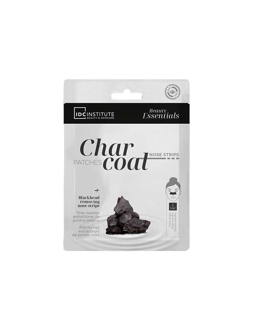 TIRAS LIMPIADORAS NASALES IDC CHARCOAL UD