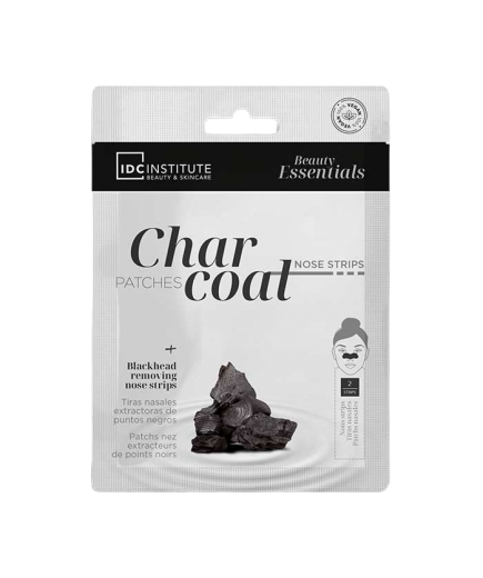 TIRAS LIMPIADORAS NASALES IDC CHARCOAL UD