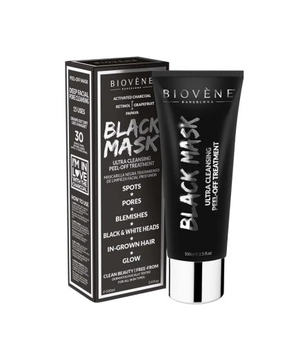 MASCARILLA FACIAL BIOVENE BLACK MASK B/100ML