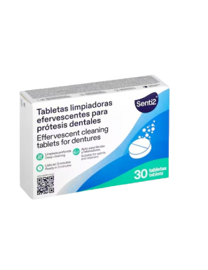 TABLETAS LIMPIADORAS PROTESIS DENTALES P/30 UD  