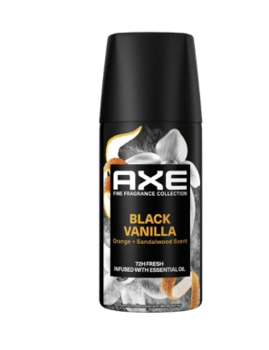 DESODORANTE AXE BLACK VAINILLA VIAJE B/35ML