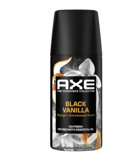 DESODORANTE AXE BLACK VAINILLA VIAJE B/35ML