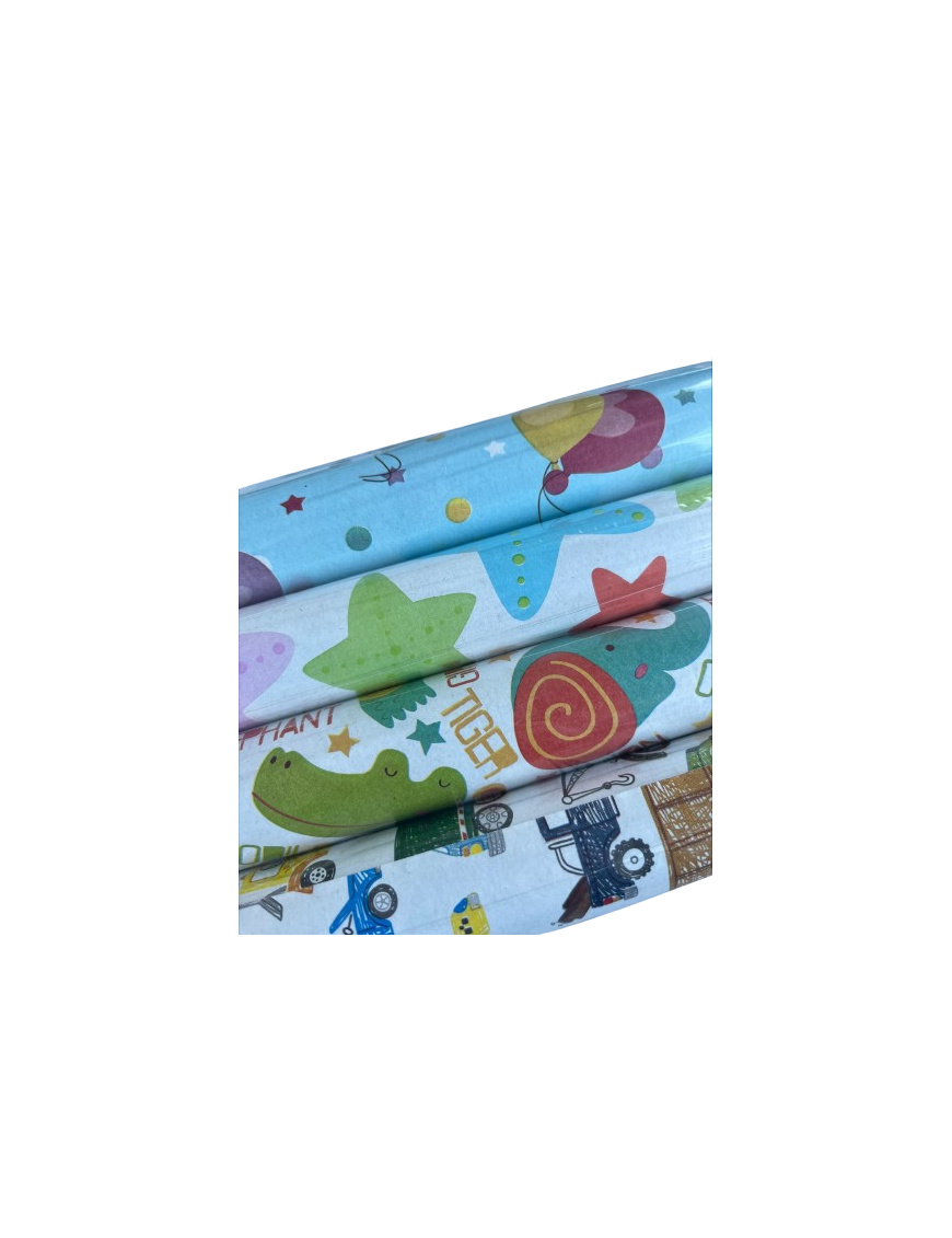 PAPEL REGALO ANDINA INFANTIL 0,7X2 M UD