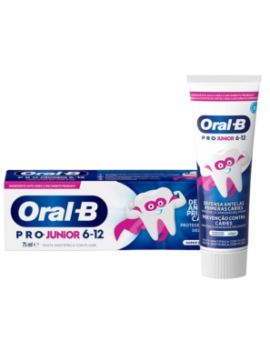 DENTIFRICO ORAL-B KIDS PRO JUNIOR 6-12 AÑOS B/75ML