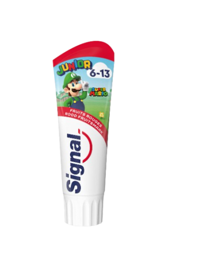 DENTIFRICO SIGNAL JUNIOR 6-13 AÑOS F/ROJOS B/75 ML