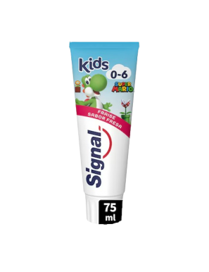 DENTIFRICO SIGNAL KIDS 0-6 AÑOS FRESA B/75 ML