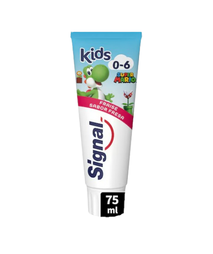 DENTIFRICO SIGNAL KIDS 0-6 AÑOS FRESA B/75 ML