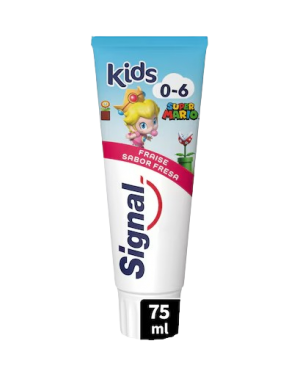 DENTIFRICO SIGNAL KIDS 0-6 AÑOS FRESA B/75 ML