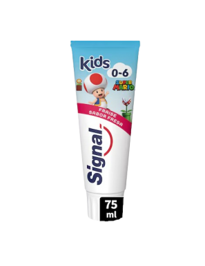 DENTIFRICO SIGNAL KIDS 0-6 AÑOS FRESA B/75 ML