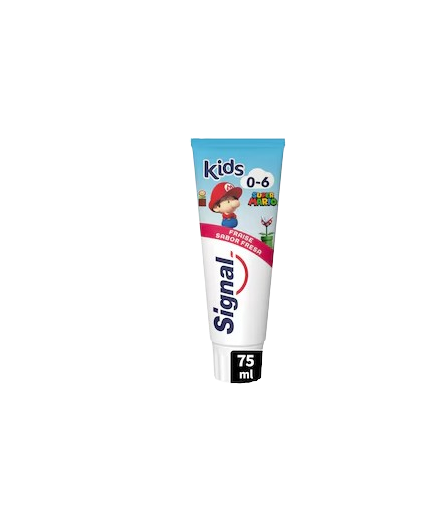 DENTIFRICO SIGNAL KIDS 0-6 AÑOS FRESA B/75 ML