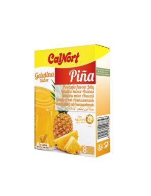 GELATINA PIÑA CALNORT ESTUCHE 8 RACIONES 170GR