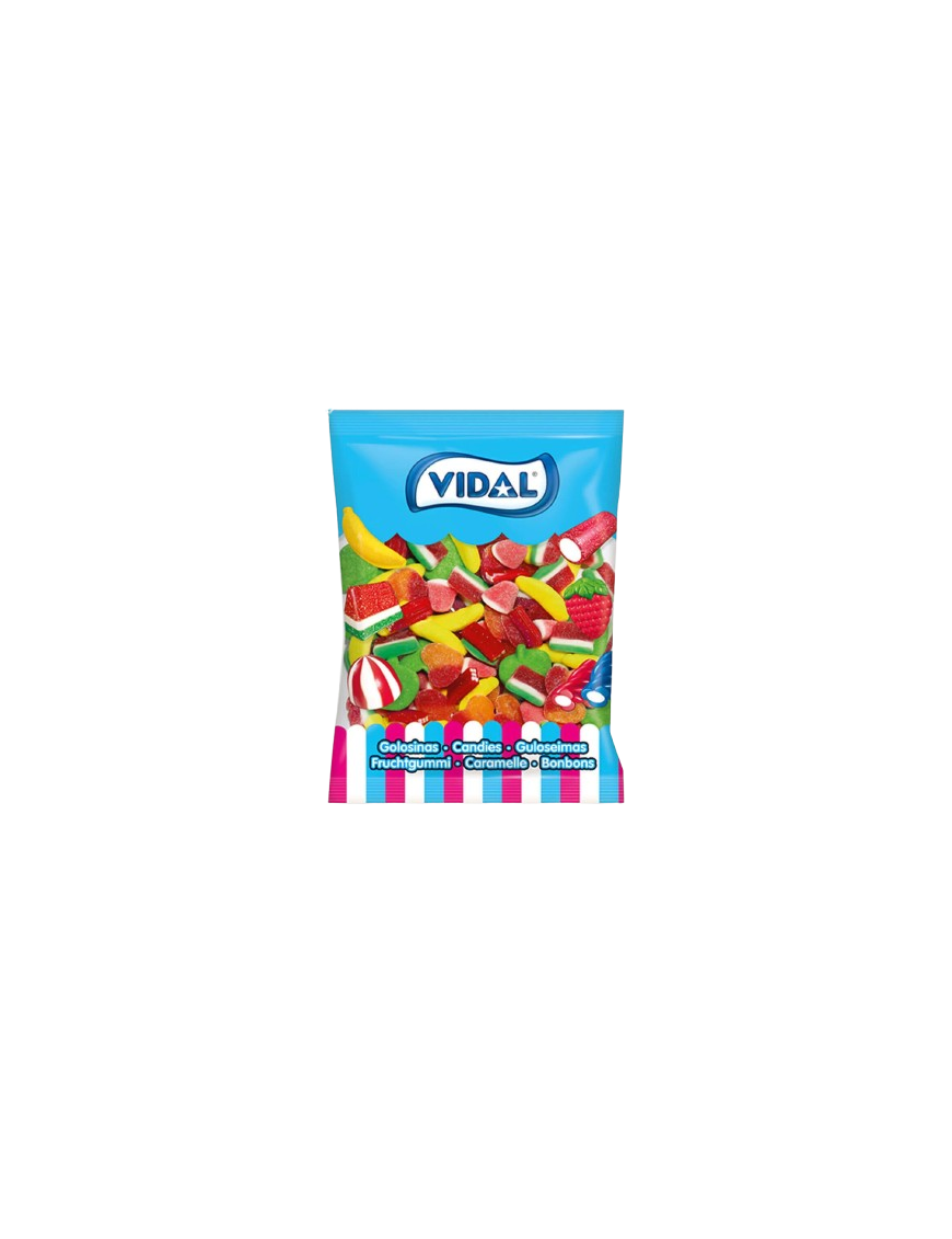 GOMINOLAS  VIDAL AZUCAR GRANDE HAPPY MIX B/1KG