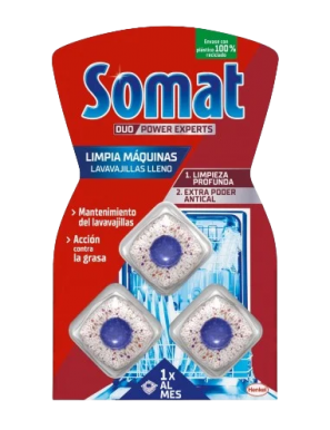 LIMPIAMAQUINAS SOMAT ANTIGRASA 3-PASTILLAS XUD