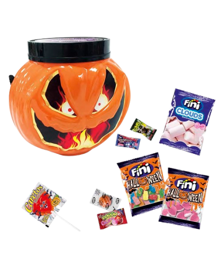 HALLOWEEN GOMINOLAS CALABAZA SURTIDA B/200 GR