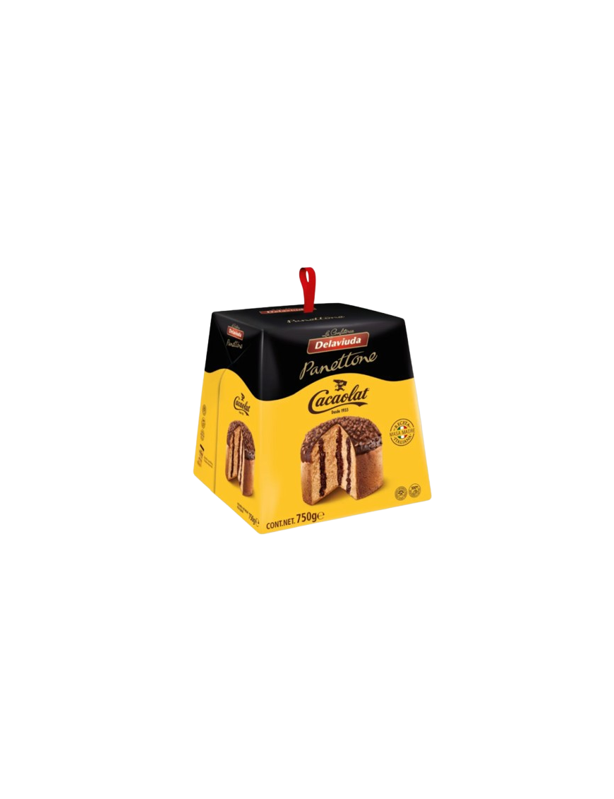 PANETTONE DELAVIUDA CACAOLAT C/70722 P/750 GR