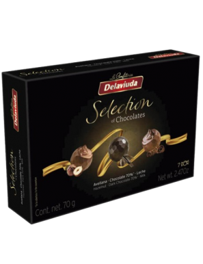 BOMBON DELAVIUDA SURTIDO SELECTION F/70477 B/70 GR