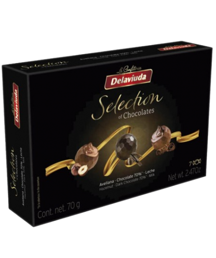 BOMBON DELAVIUDA SURTIDO SELECTION F/70477 B/70 GR