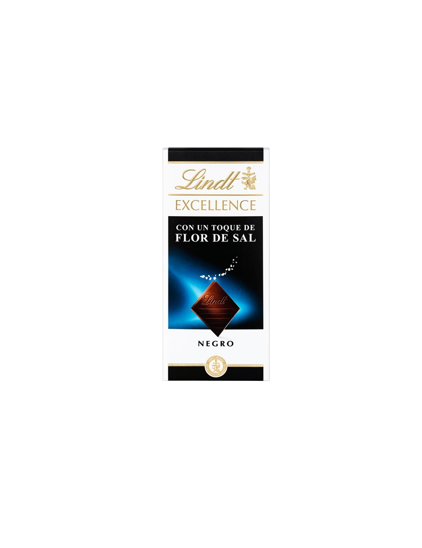 CHOCOLATE LINDT FLOR DE SAL T/100 GR