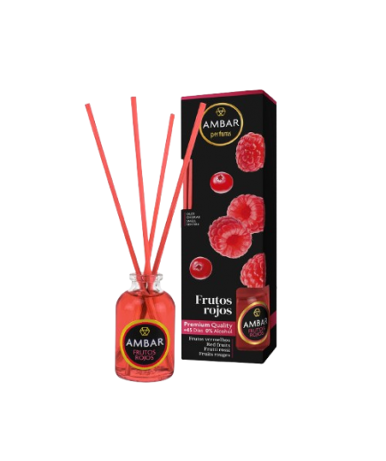 AMBIENTADOR AMBAR MIKADO FRUTOS ROJOS B/50 ML