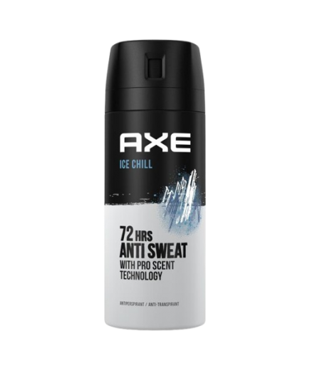 DESODORANTE AXE ICE CHILL 72 HRS SP/150 ML