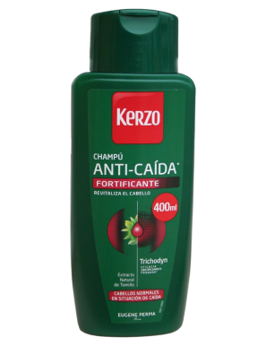 CHAMPU KERZO ANTICAIDA FORTIFICANTE B/400 ML