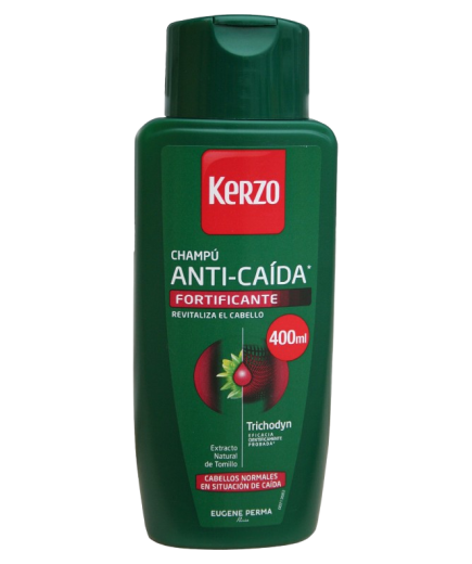 CHAMPU KERZO ANTICAIDA FORTIFICANTE B/400 ML