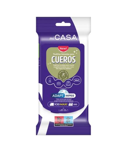 TOALLITAS MICASA ESPECIAL CUEROS MAXI P/30/60UD