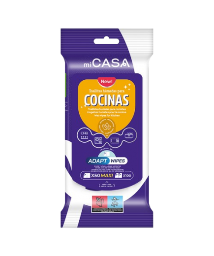 TOALLITAS MICASA ESPECIAL COCINAS MAXI P/50/100UD