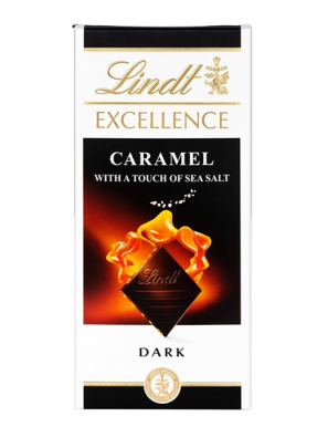 CHOCOLATE LINDT CARAMELO C/SAL T/100 GR