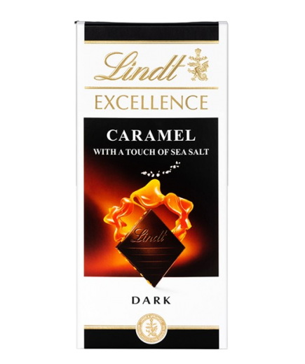 CHOCOLATE LINDT CARAMELO C/SAL T/100 GR