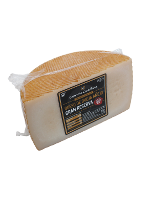 QUESO OVEJA CAP. CASTELLANO G.RESERVA 1/2 X KG