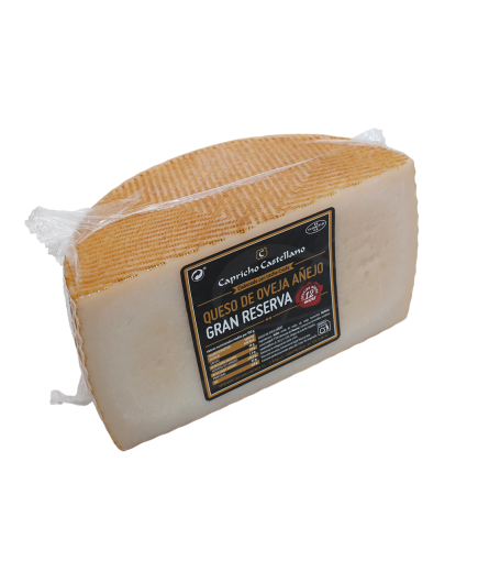 QUESO OVEJA CAP. CASTELLANO G.RESERVA 1/2 X KG