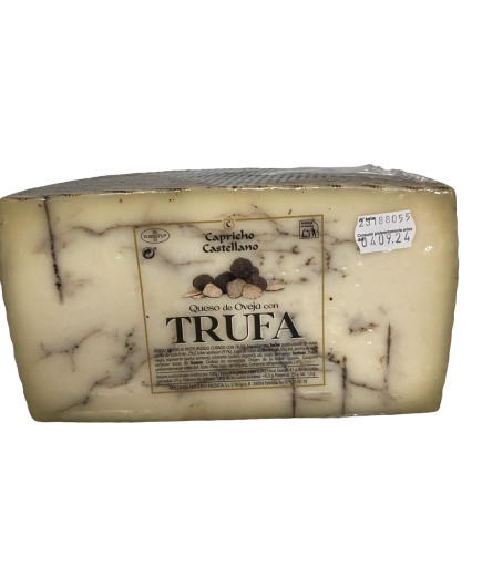 QUESO MEZCLA CAP. CASTELLANO TRUFA 1/2 X KG