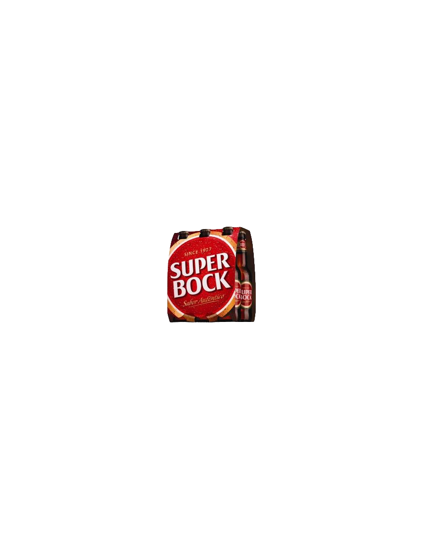 CERVEZA SUPER BOCK 5.2% PACK/6 BOT/25CL