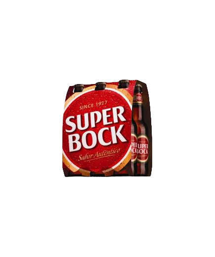 CERVEZA SUPER BOCK 5.2% PACK/6 BOT/25CL