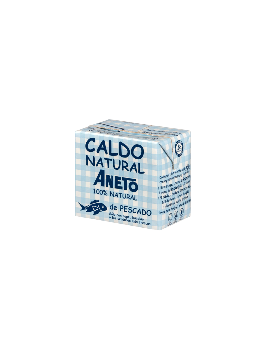 CALDO ANETO 100% NATURAL PESCADO B/ 500 ML