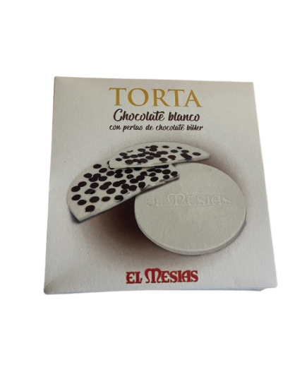 TORTA EL MESIAS CHOCO BLANCO Y BITTER EST/100 GR