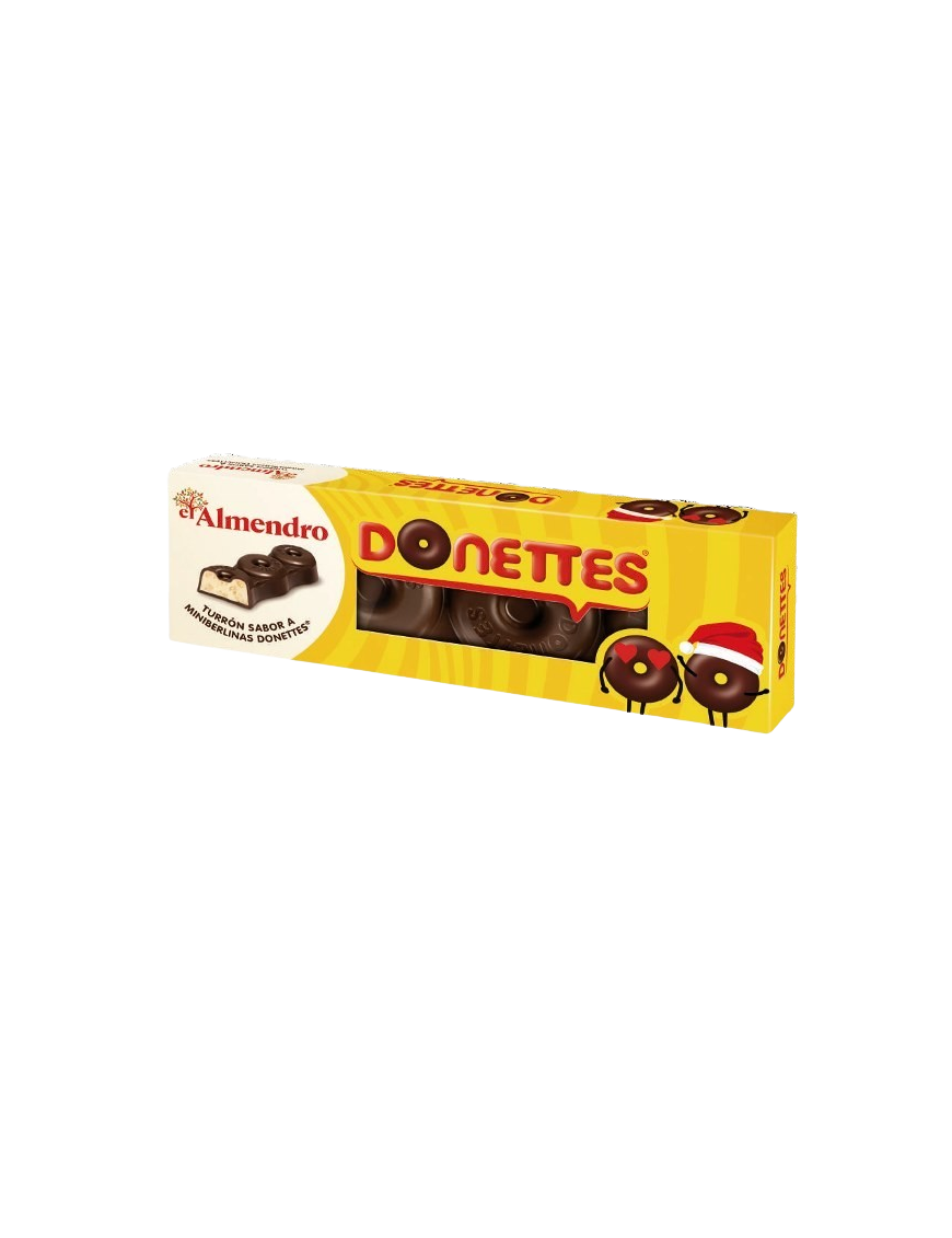 TURRON ALMENDRO DONETTES CHOCO P/150 GR