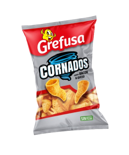 APERITIVOS GREFUSA CORNADOS QUESO B/85 GR 1€